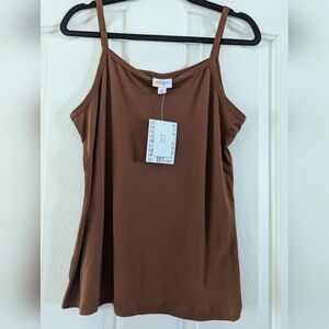 LuLaRoe Chocolate Brown Camisole Top